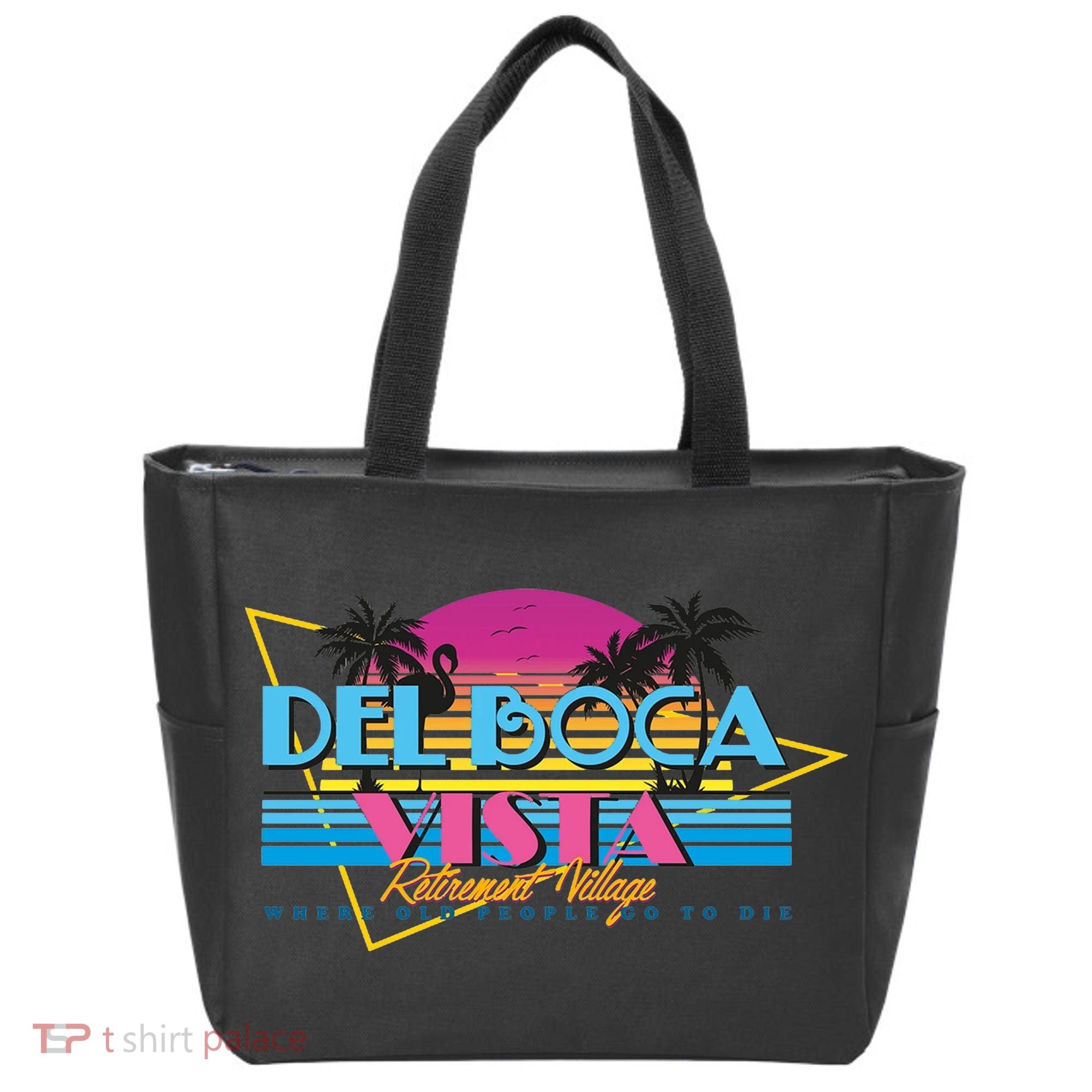 Retro City Summer Trip Tote Bag