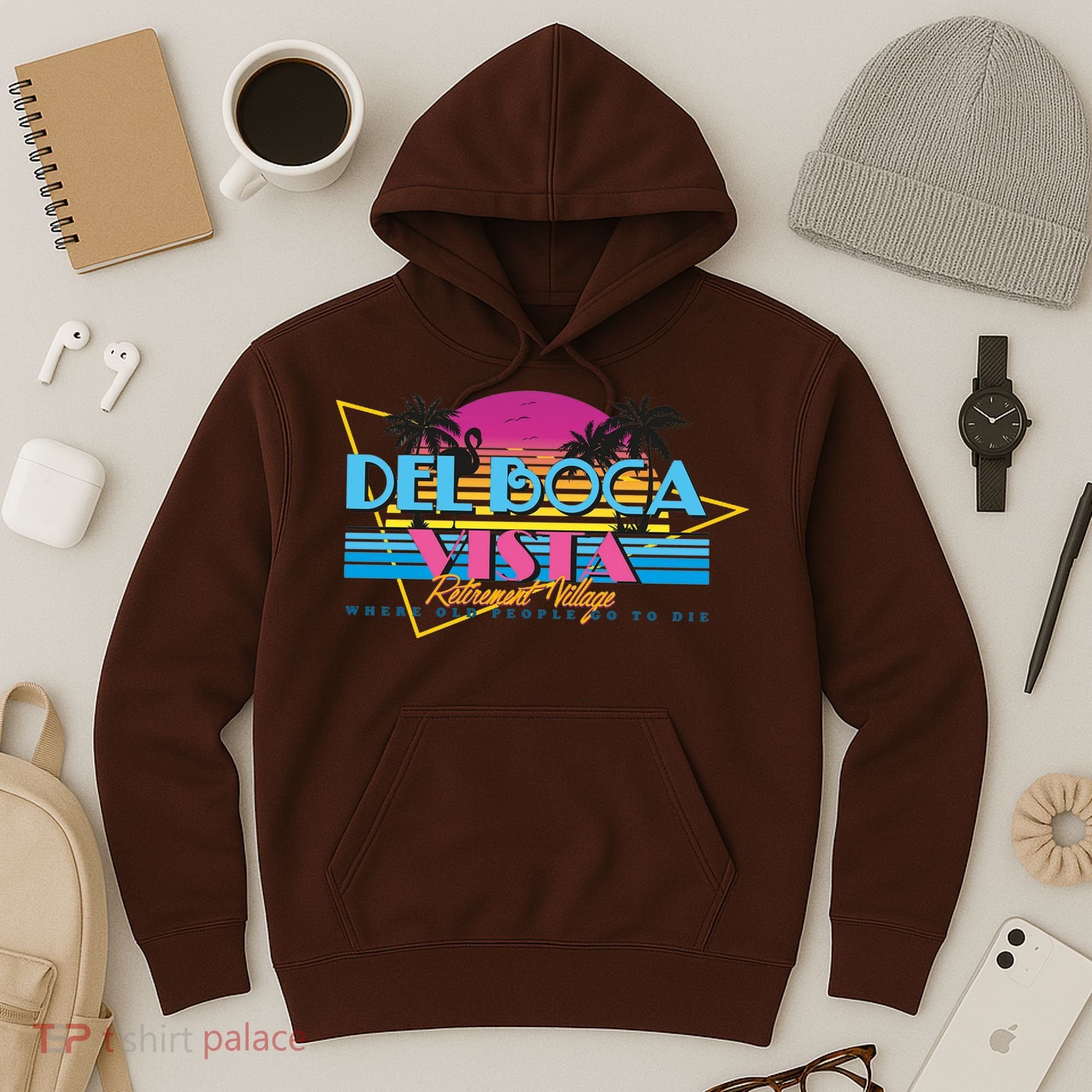 Retro City Summer Trip Hoodie