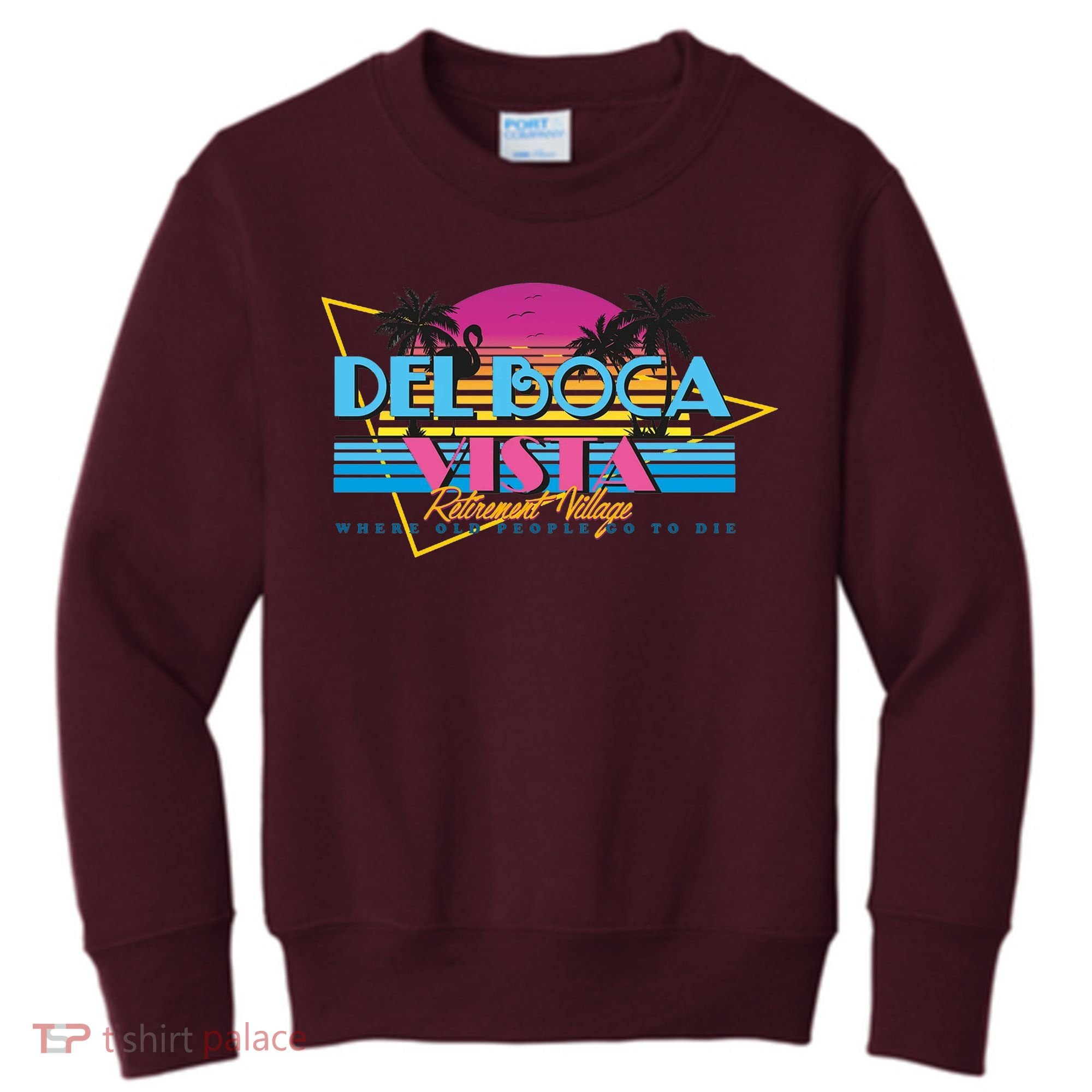 Retro City Summer Trip Kids Sweatshirt