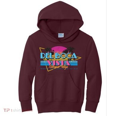 Retro City Summer Trip Kids Hoodie