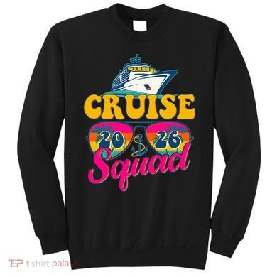 Retro Cruise Squad 2026 Vacation Sweatshirt