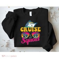 Retro Cruise Squad 2026 Vacation Sweatshirt thumb 2