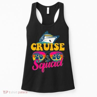 Retro Cruise Squad 2026 Vacation Women's Tank Top