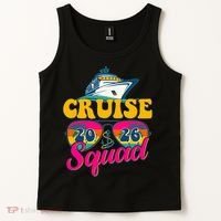 Retro Cruise Squad 2026 Vacation Tank Top thumb 2