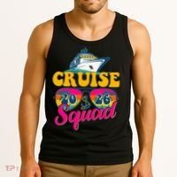 Retro Cruise Squad 2026 Vacation Tank Top thumb 3
