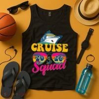 Retro Cruise Squad 2026 Vacation Tank Top thumb 4