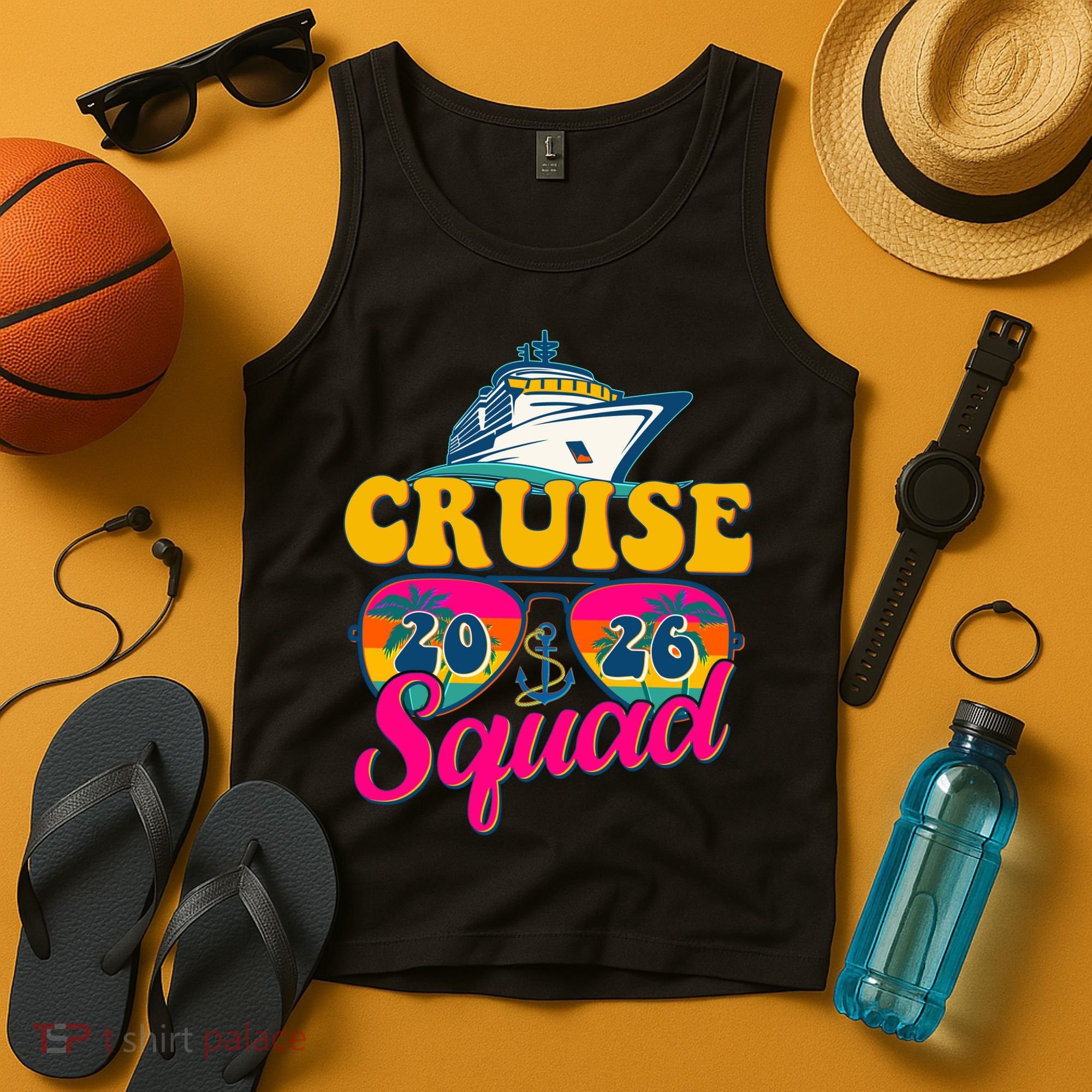 Retro Cruise Squad 2026 Vacation Tank Top