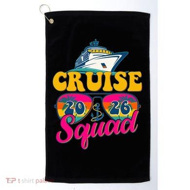 Retro Cruise Squad 2026 Vacation Golf Towel