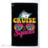 Retro Cruise Squad 2026 Vacation Golf Towel thumb 0