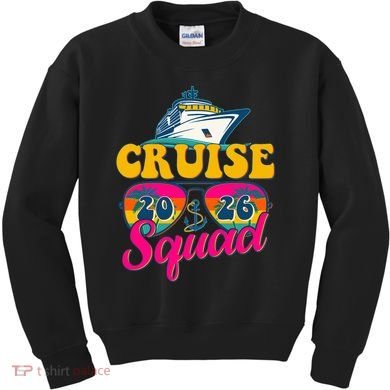 Retro Cruise Squad 2026 Vacation Kids Sweatshirt
