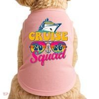 Retro Cruise Squad 2026 Vacation Doggie Tank thumb 0