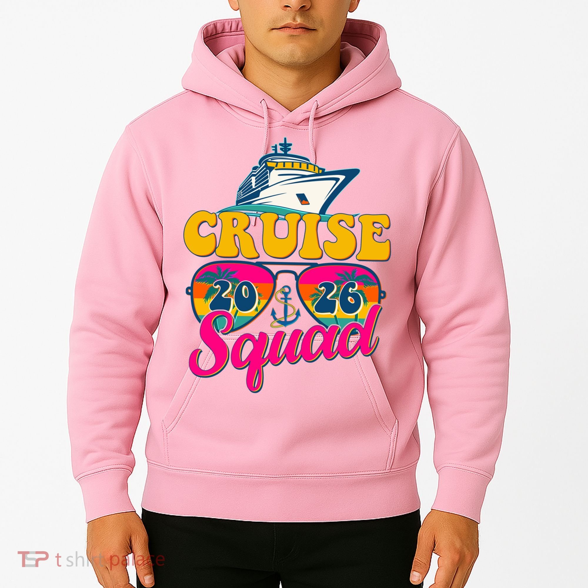 Retro Cruise Squad 2026 Vacation Hoodie