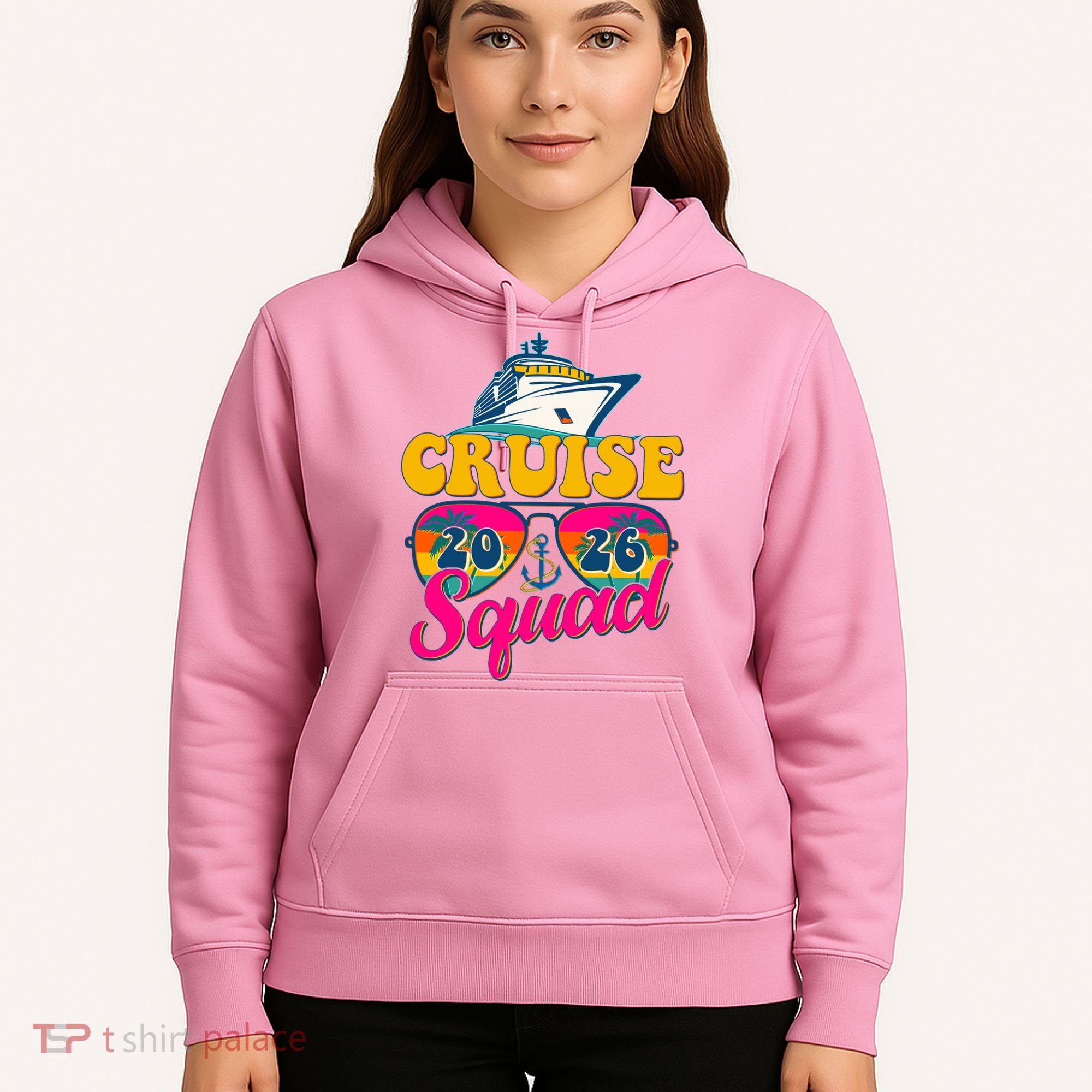 Retro Cruise Squad 2026 Vacation Hoodie