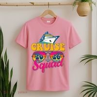 Retro Cruise Squad 2026 Vacation T-Shirt thumb 2