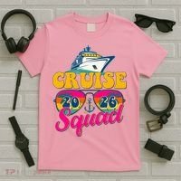Retro Cruise Squad 2026 Vacation T-Shirt thumb 5