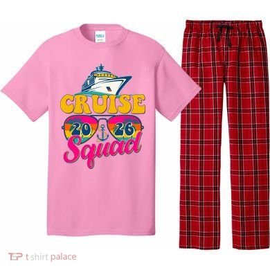Retro Cruise Squad 2026 Vacation Pajama Set