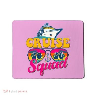 Retro Cruise Squad 2026 Vacation Mousepad