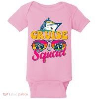 Retro Cruise Squad 2026 Vacation Baby Bodysuit thumb 0