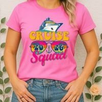 Retro Cruise Squad 2026 Vacation Women's T-Shirt thumb 2
