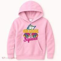 Retro Cruise Squad 2026 Vacation Kids Hoodie thumb 0