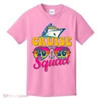 Retro Cruise Squad 2026 Vacation Kids T-Shirt thumb 0