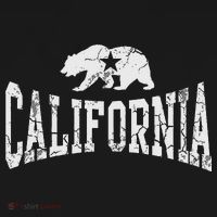 Retro California State Flag Bear Vintage Distressed Graphic T-Shirt thumb 7