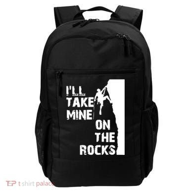 Rock Climbing Simple Classic Backpack