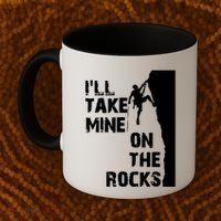 Rock Climbing Simple Classic Coffee Mug thumb 2