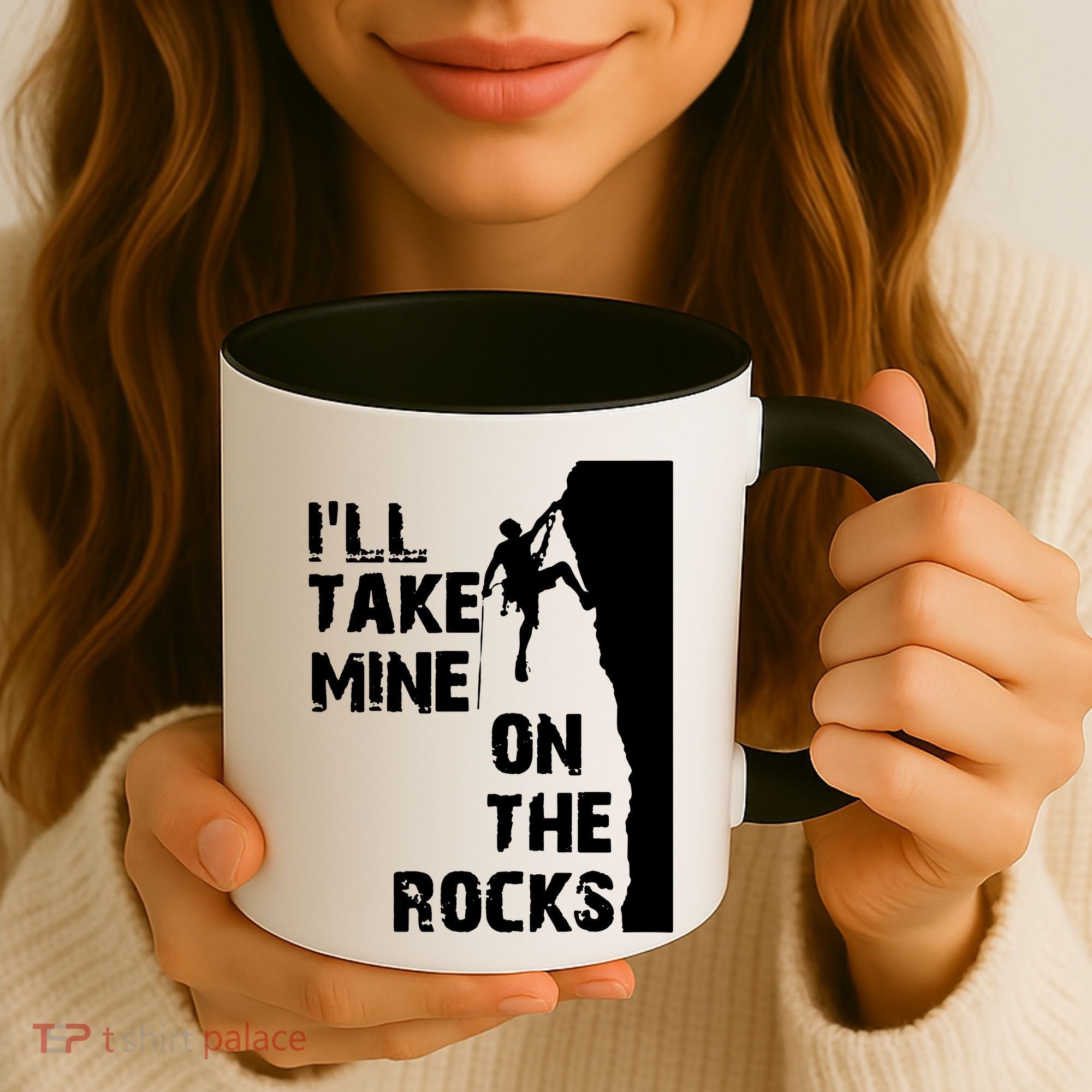 Rock Climbing Simple Classic Coffee Mug