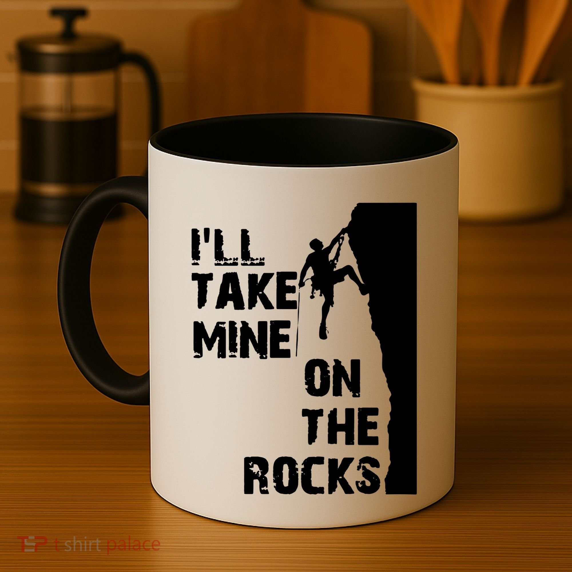 Rock Climbing Simple Classic Coffee Mug