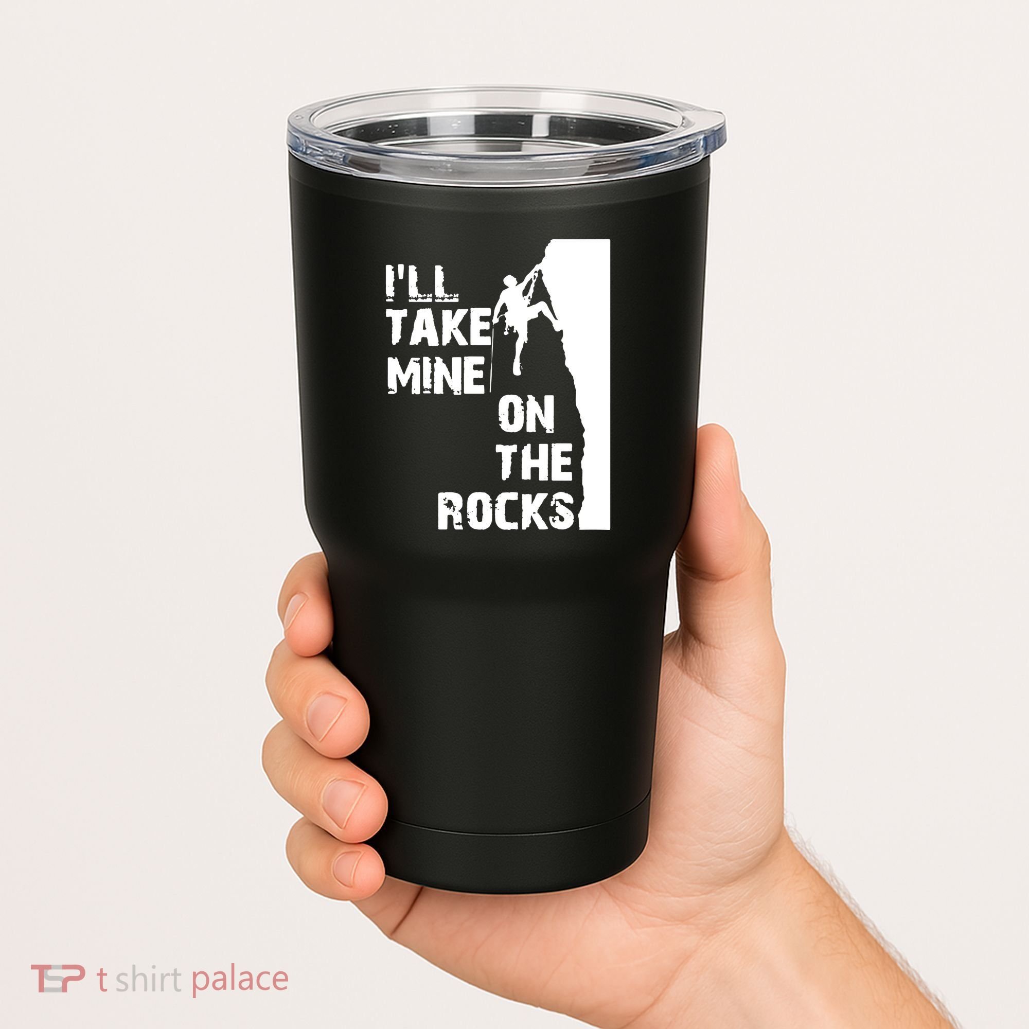 Rock Climbing Simple Classic Tumbler