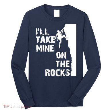 Rock Climbing Simple Classic Long Sleeve Shirt