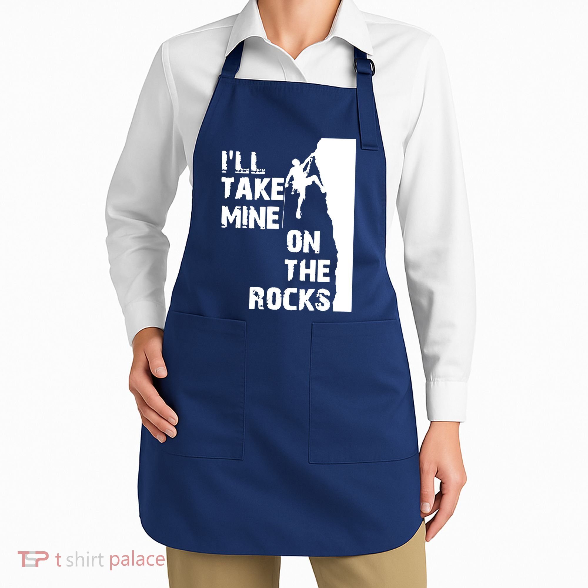 Rock Climbing Simple Classic Apron