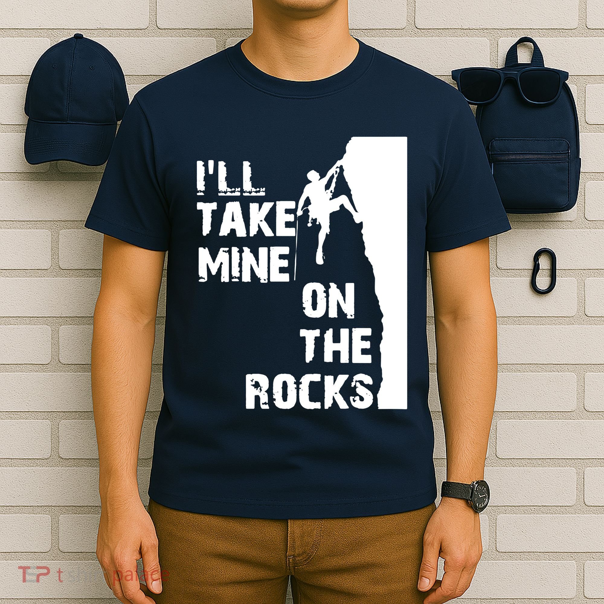 Rock Climbing Simple Classic T-Shirt