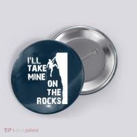 Rock Climbing Simple Classic Button thumb 0
