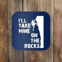Rock Climbing Simple Classic Coaster thumb 0
