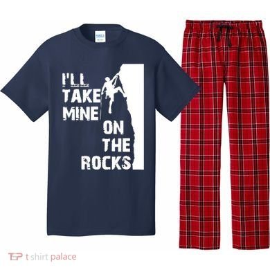 Rock Climbing Simple Classic Pajama Set