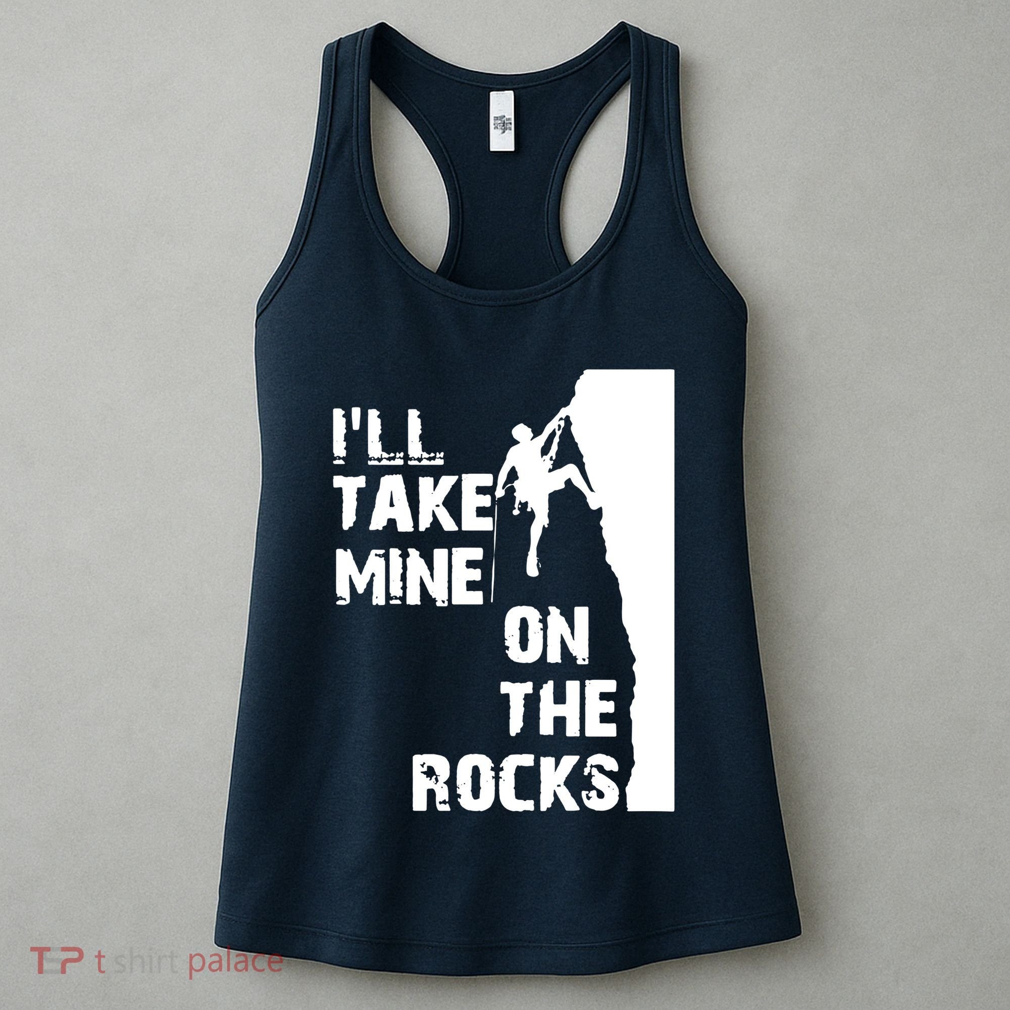 Rock Climbing Simple Classic Women's Tank Top