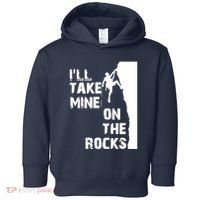 Rock Climbing Simple Classic Toddler Hoodie thumb 0