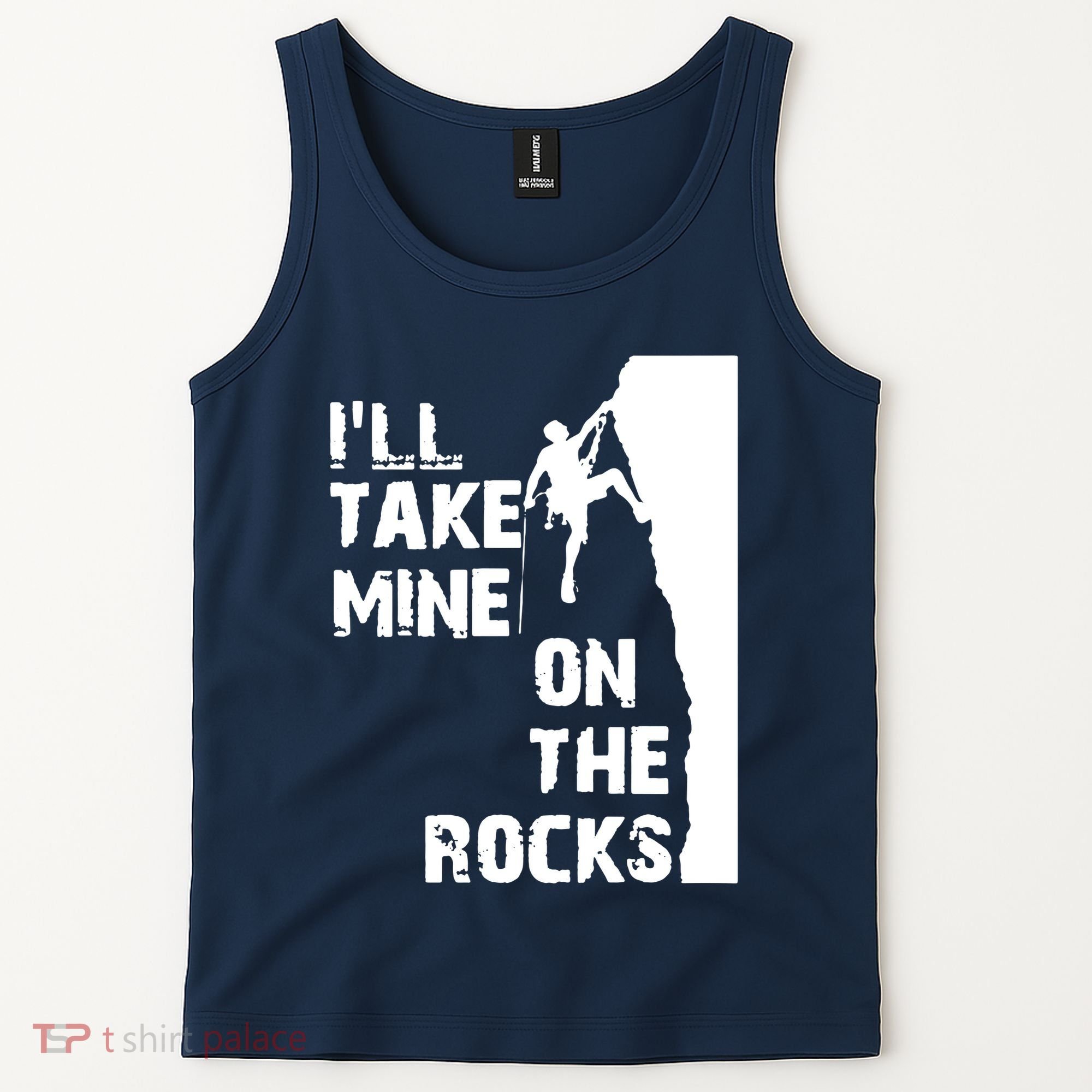 Rock Climbing Simple Classic Tank Top