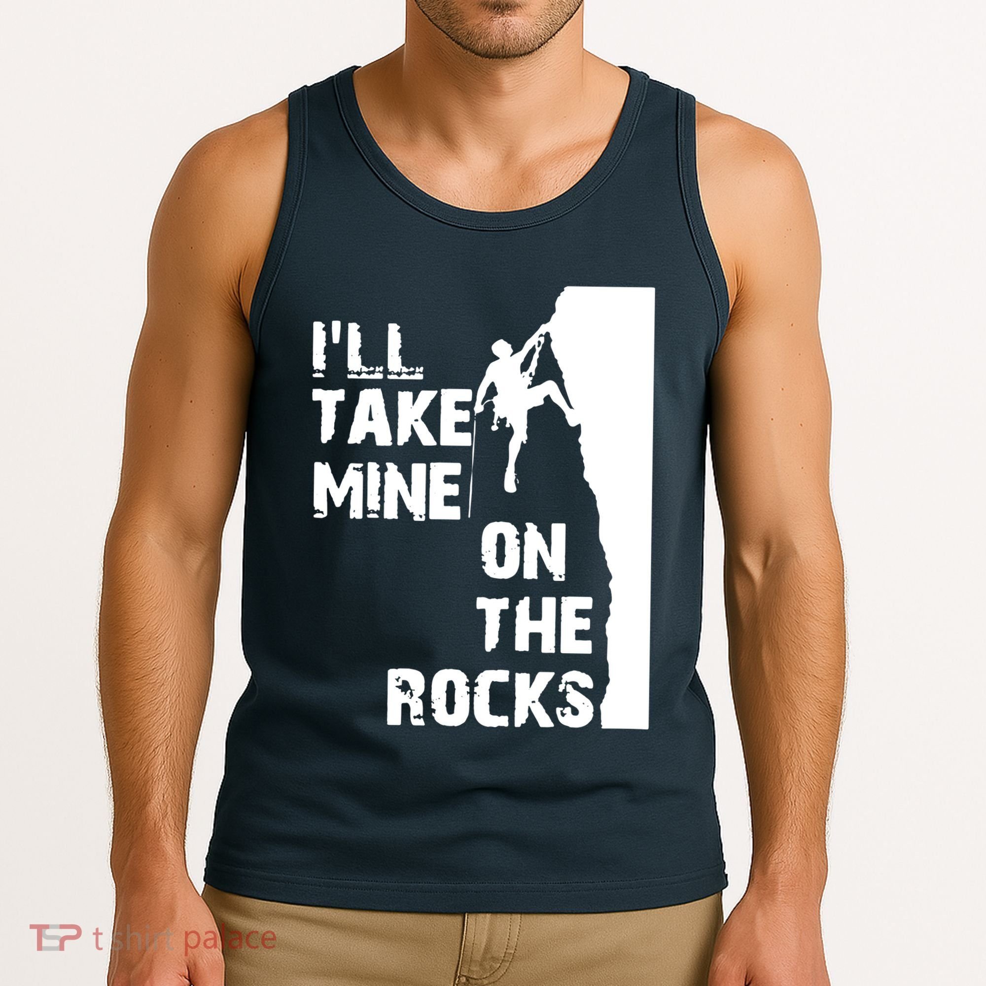 Rock Climbing Simple Classic Tank Top