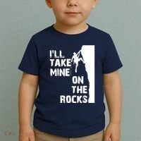 Rock Climbing Simple Classic Toddler T-Shirt thumb 2