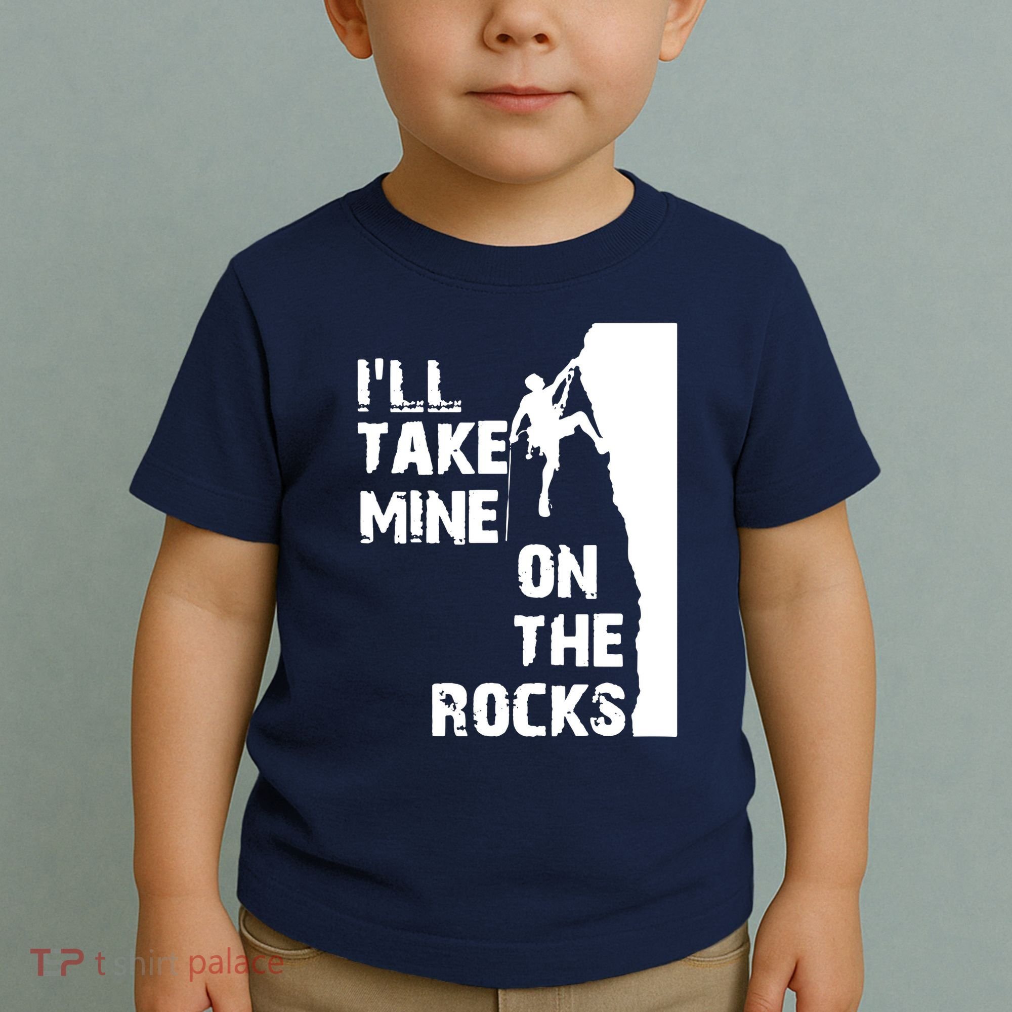 Rock Climbing Simple Classic Toddler T-Shirt