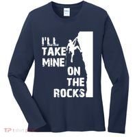 Rock Climbing Simple Classic Women's Long Sleeve Shirt thumb 0