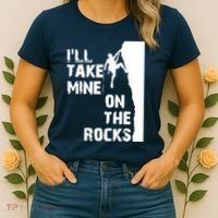 Rock Climbing Simple Classic Women's T-Shirt thumb 2