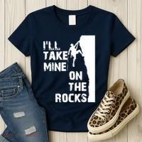 Rock Climbing Simple Classic Women's T-Shirt thumb 3