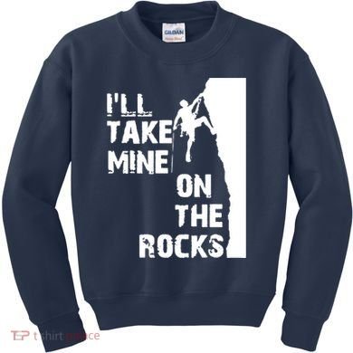 Rock Climbing Simple Classic Kids Sweatshirt