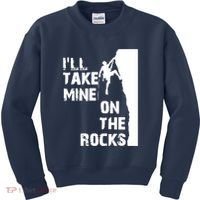 Rock Climbing Simple Classic Kids Sweatshirt thumb 0