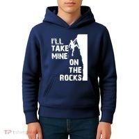 Rock Climbing Simple Classic Kids Hoodie thumb 4