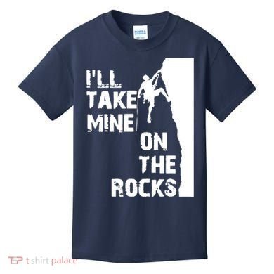 Rock Climbing Simple Classic Kids T-Shirt